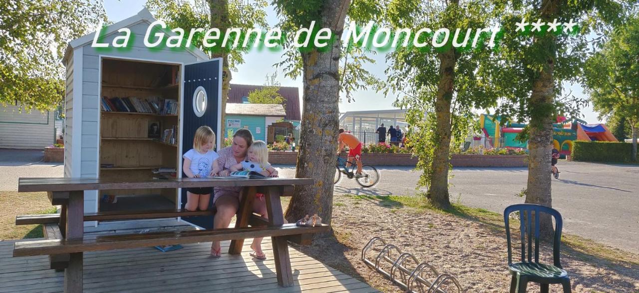 Camping La Garenne De Moncourt Рю Экстерьер фото